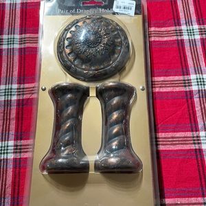 Drapery Holder Set by Croscilll Brand New